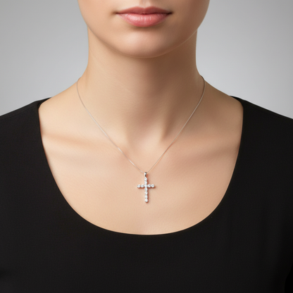 Pandantiv Argint Cruce #1