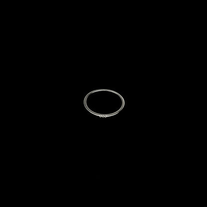 "Trilune" ring