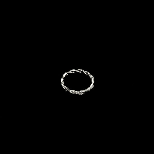 “Twisted” ring