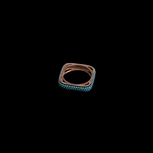 "Aquamarine Slim" Ring