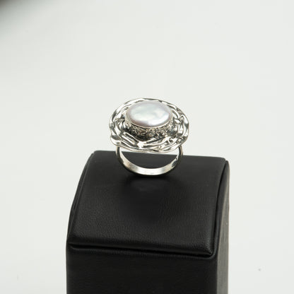 "Mother of Pearl" ring