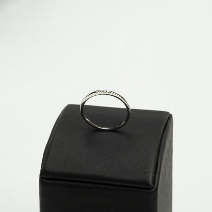 "Trilune" ring