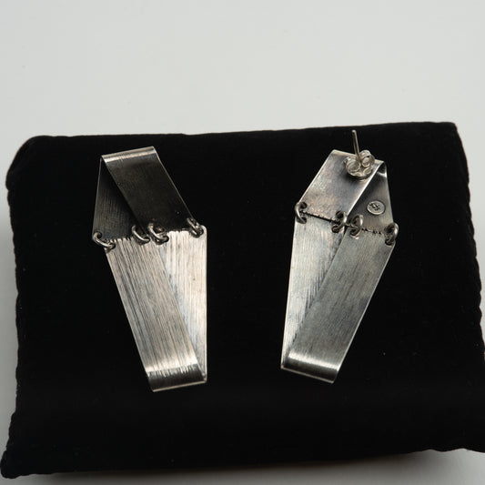 "Folded" Earrings