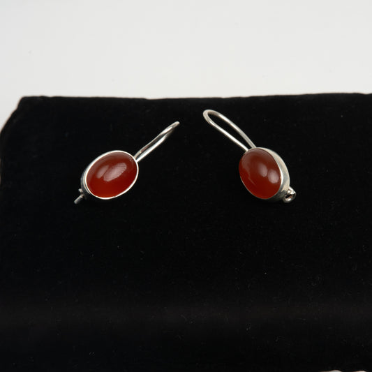 "Crimson Glow" Earrings
