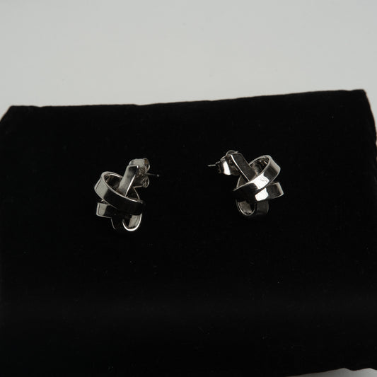 "Silver Knot" Earrings