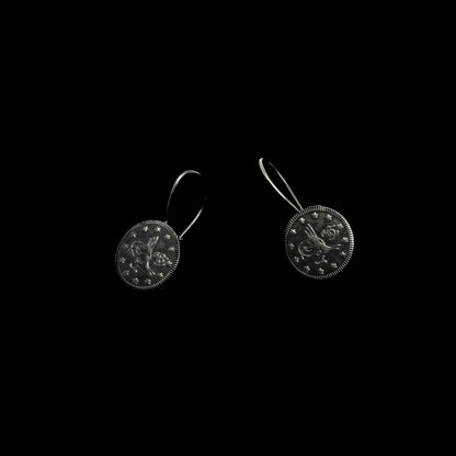 "Coin" earrings