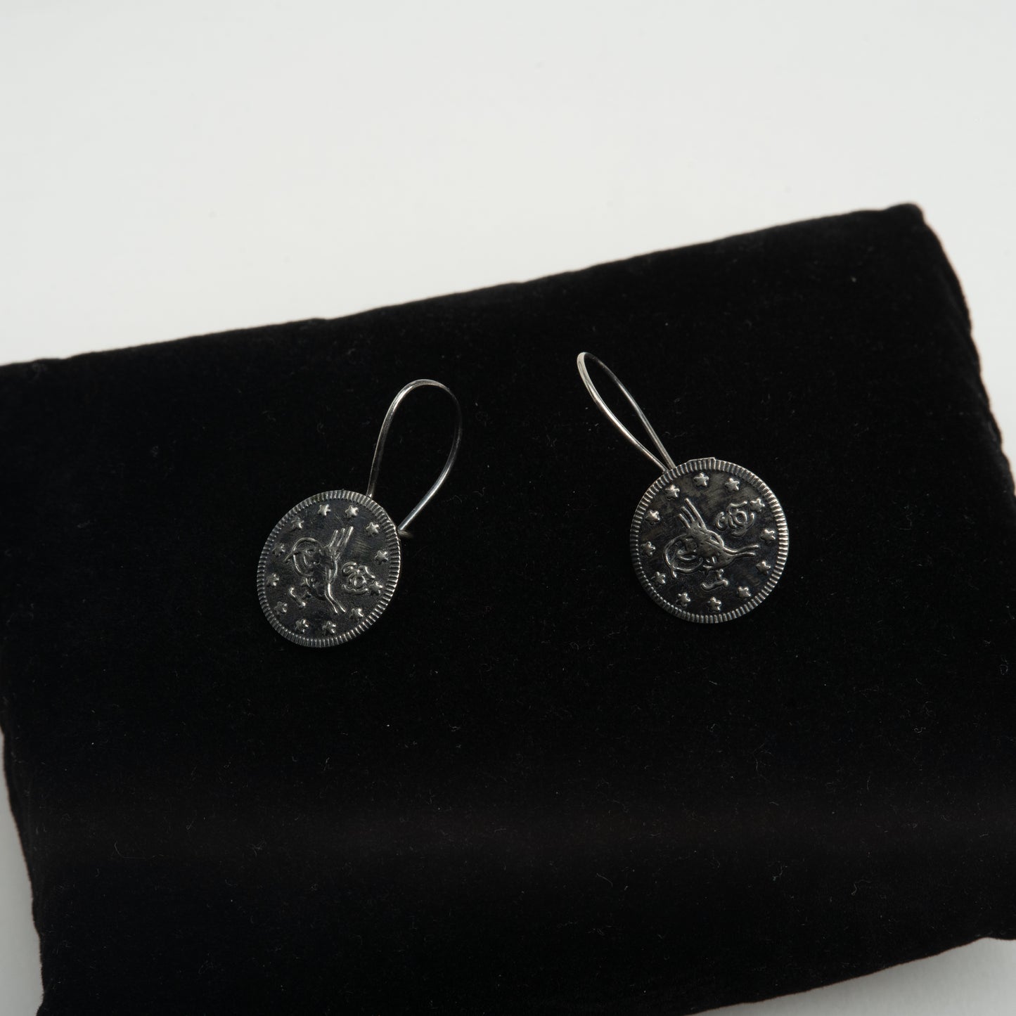 "Coin" earrings