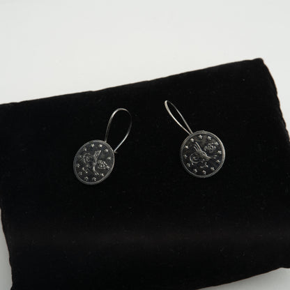 "Coin" earrings