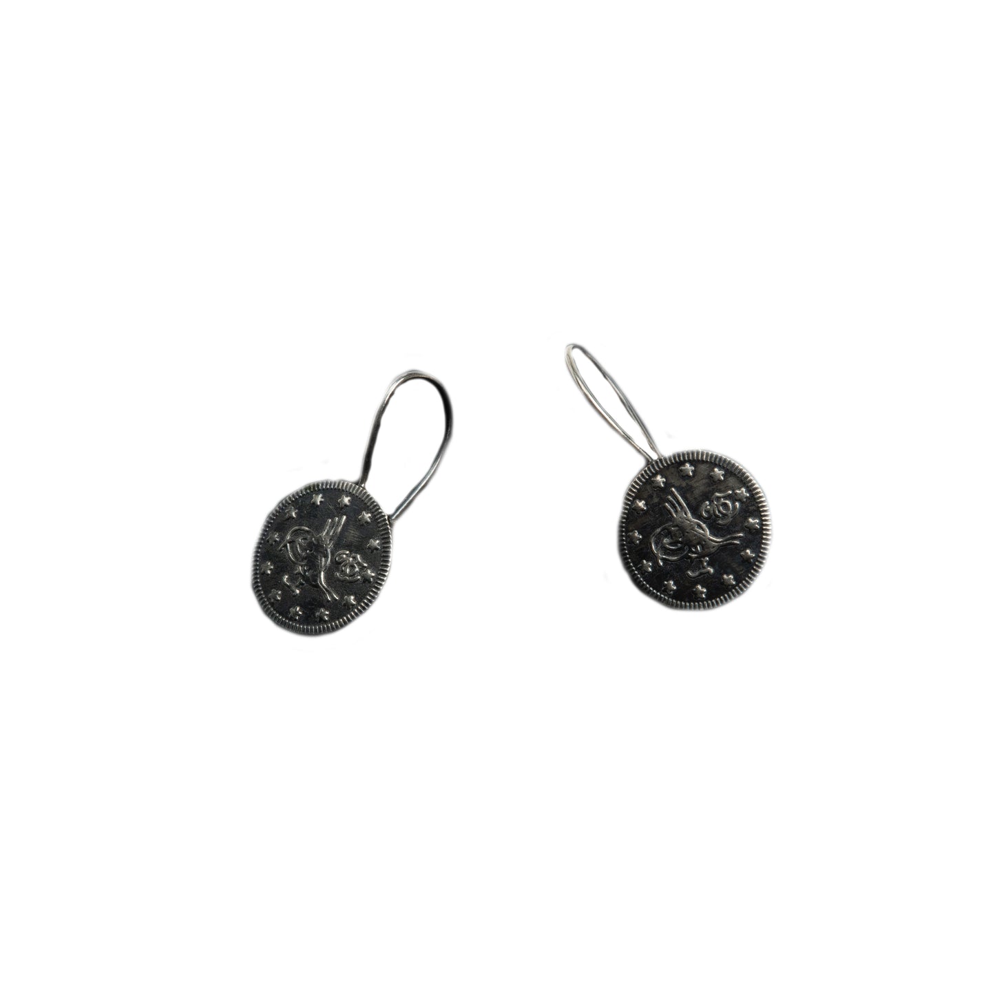 "Coin" earrings