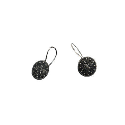 "Coin" earrings