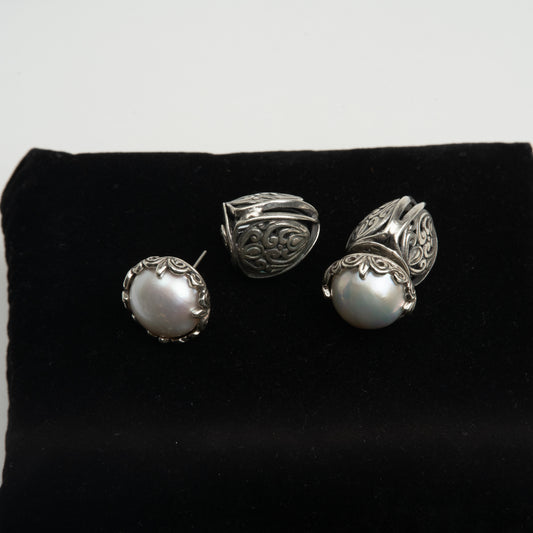 "Roman Pearl" Earrings