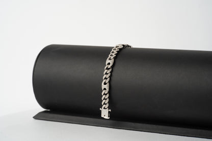Brăţară Argint "New Cuban" (18cm)
