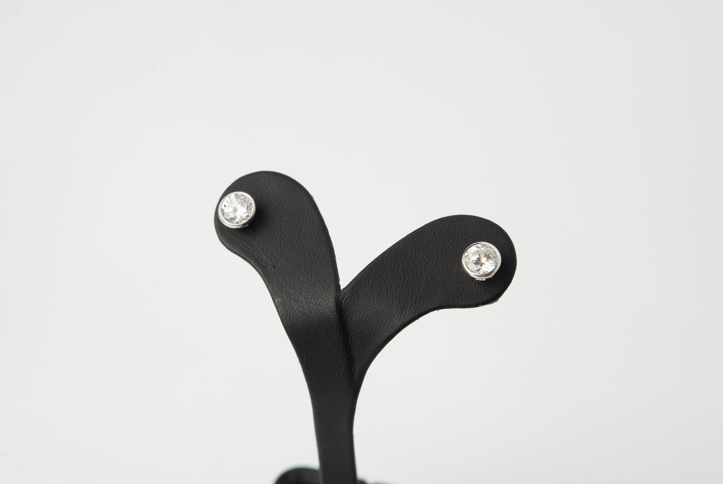 Cercei Argint Round Studs (Diverse dimensiuni)
