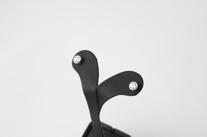 Cercei Argint Round Studs (Diverse dimensiuni)