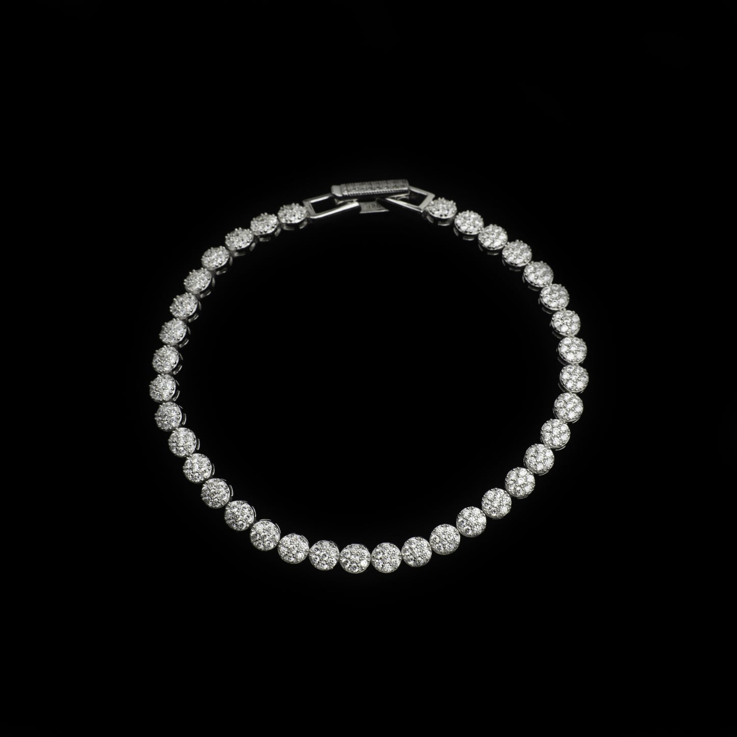 Crystal Flower Bracelet