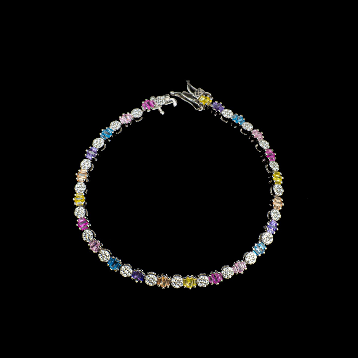 "Rainbow Gem" bracelet