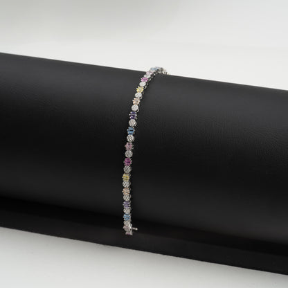 "Rainbow Gem" bracelet