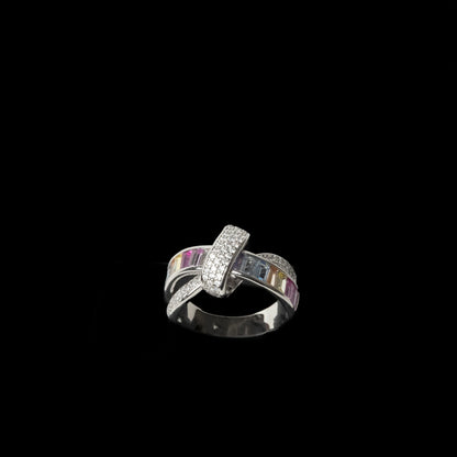 “Ribbons” ring