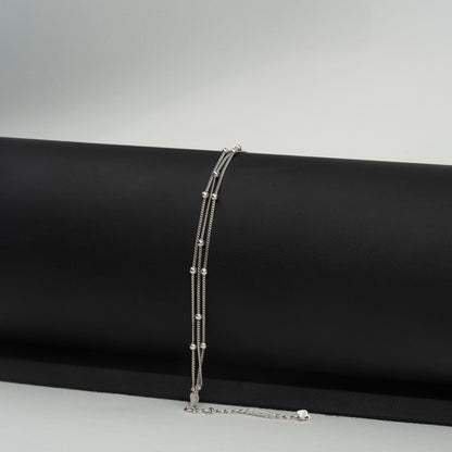 "Silver Beads" Bracelet