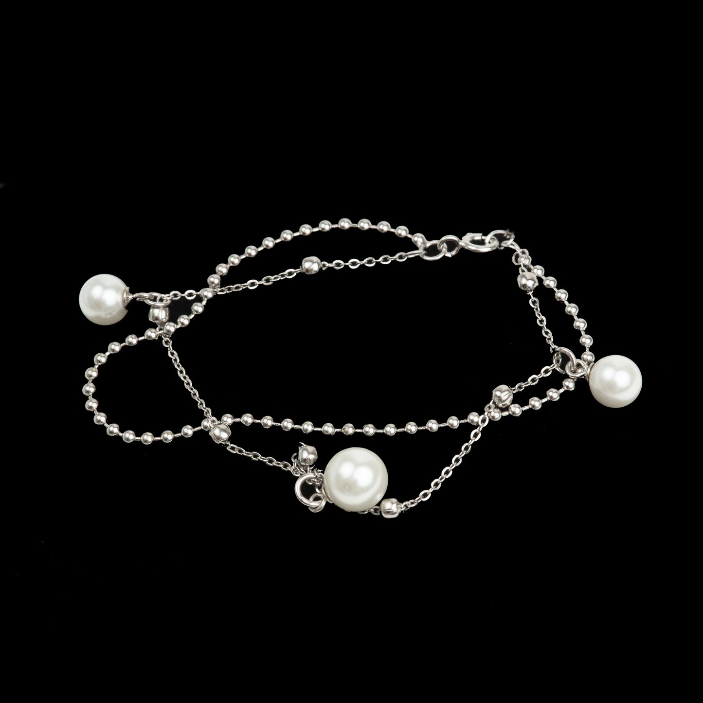 Brățară Argint "Pearl Symphony" (16cm - 22cm)