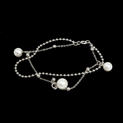 Brățară Argint "Pearl Symphony" (16cm - 22cm)