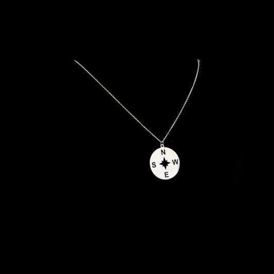 Colier Argint "Compass"