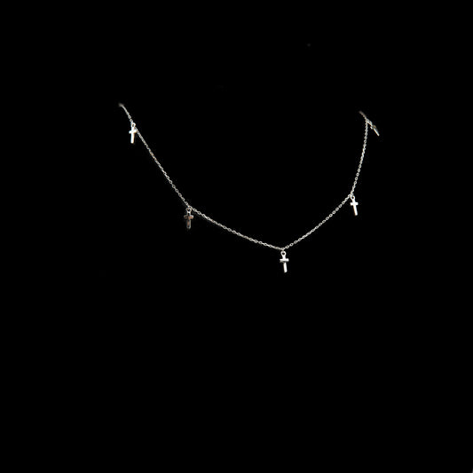 Colier Argint "Cross Pendants"