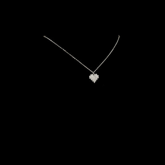 Colier Argint "One Hearted"