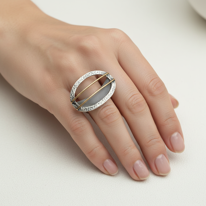 Inel Argint “Arc” (48 - 60)