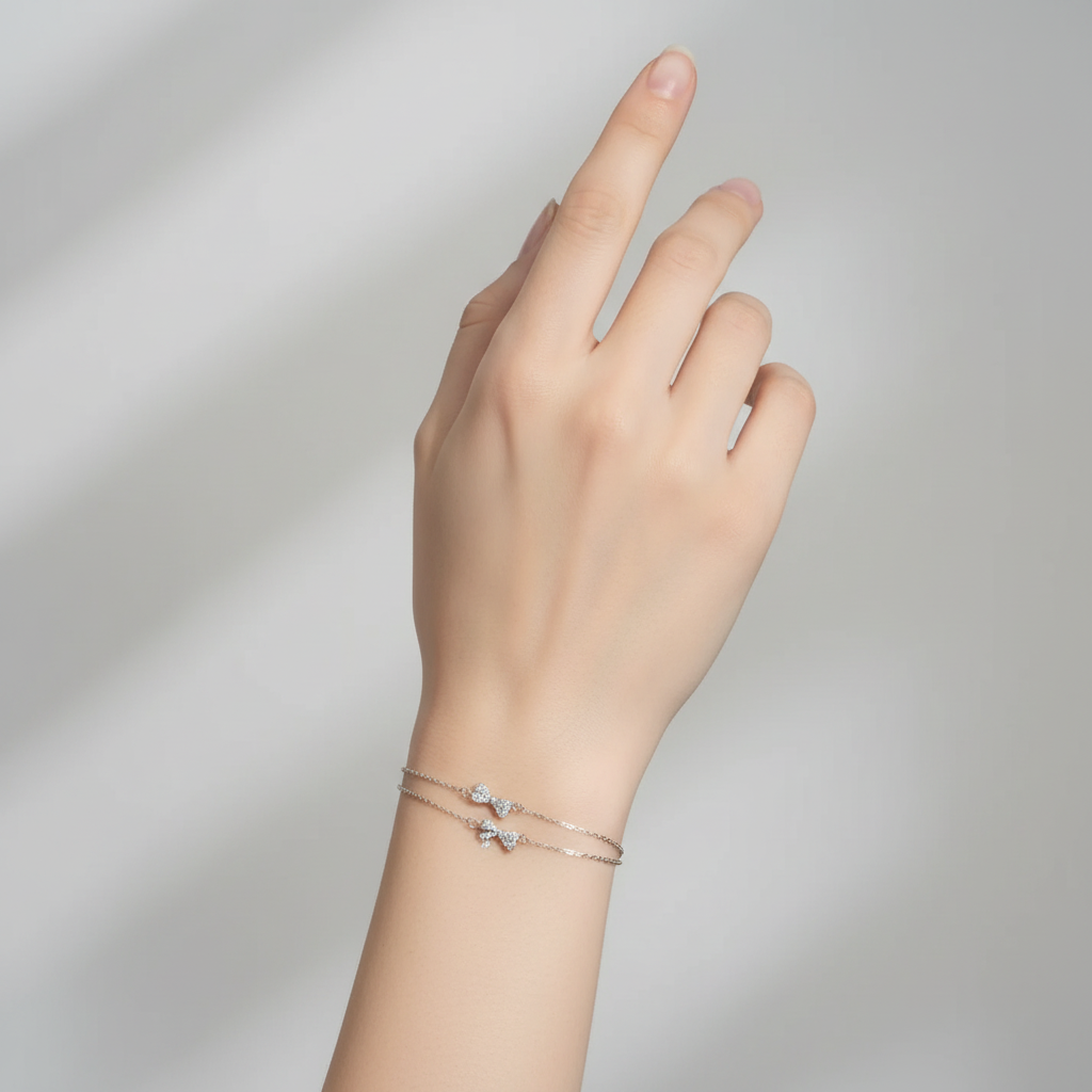 bratara argint cu zirconiu reglabila femei