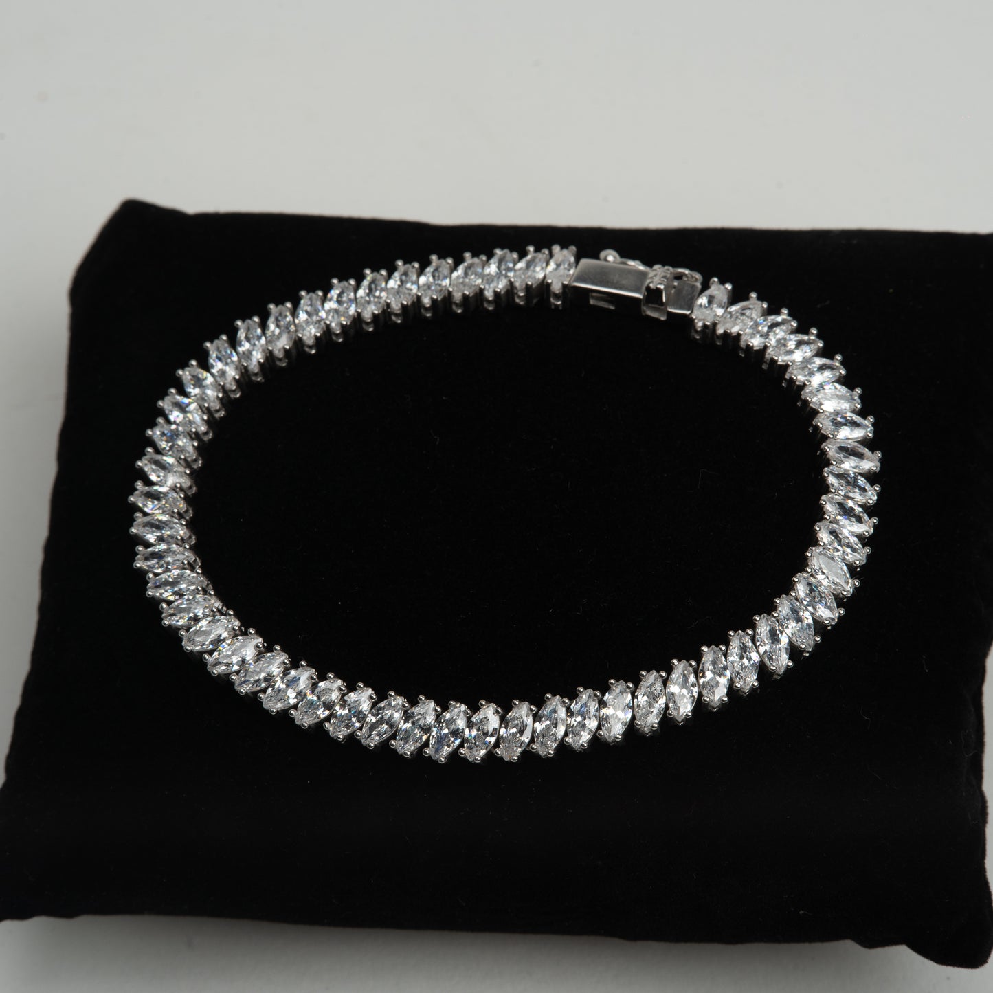 bratara argint eleganta zirconiu unisex