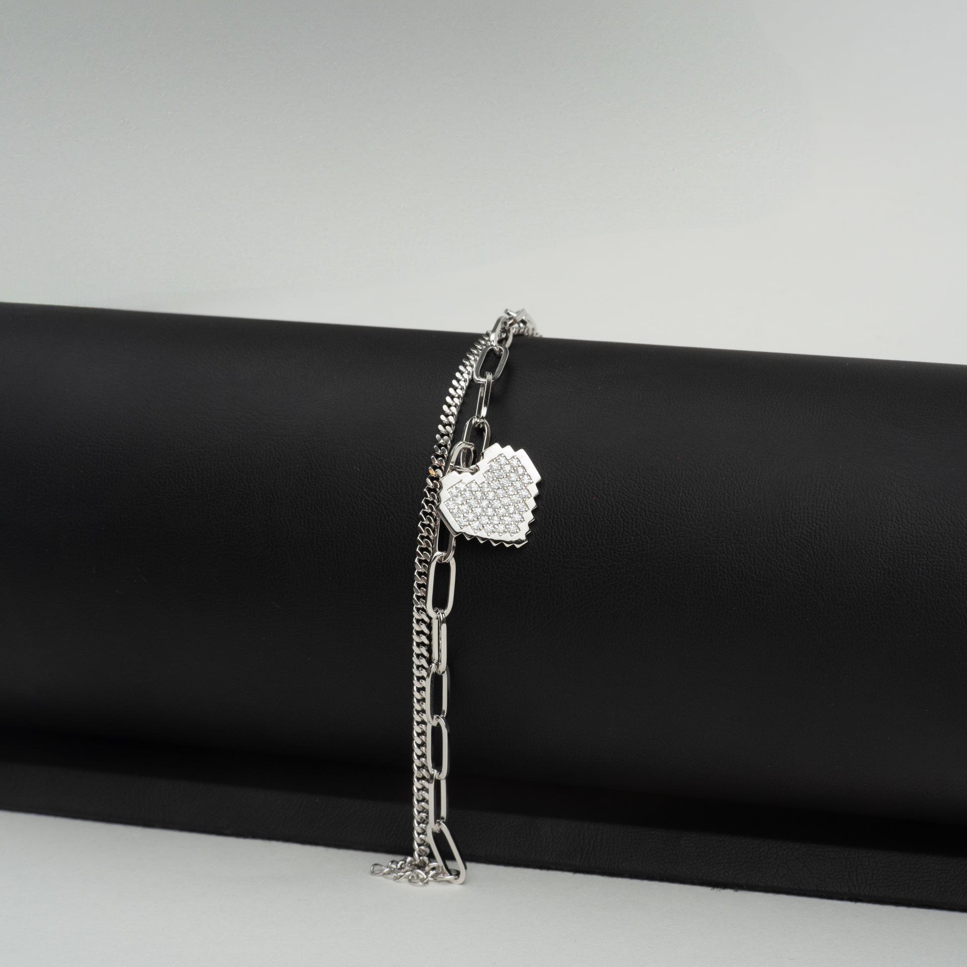 bratara argint reglabila femei cu zirconiu