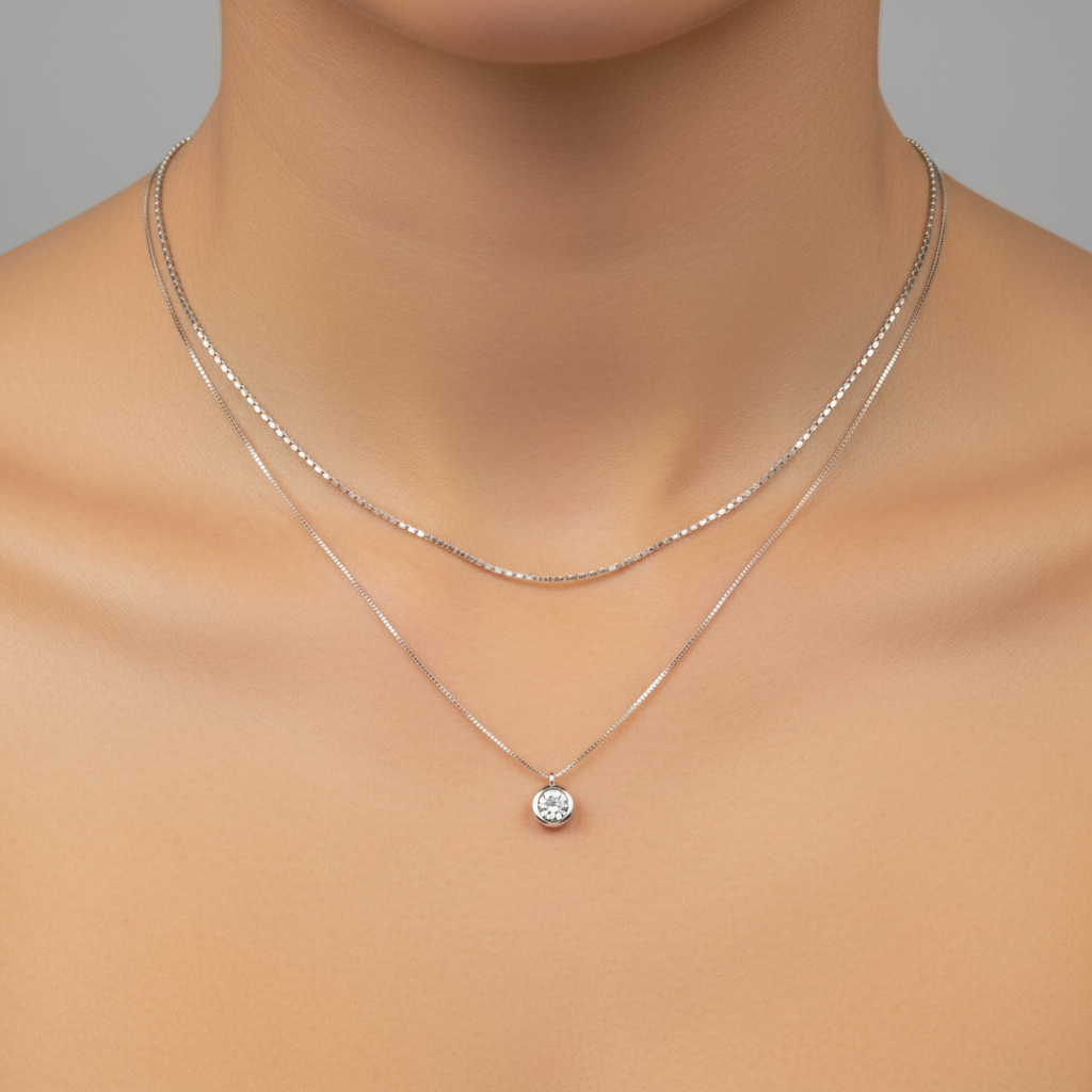 Colier Argint "Brilliant"