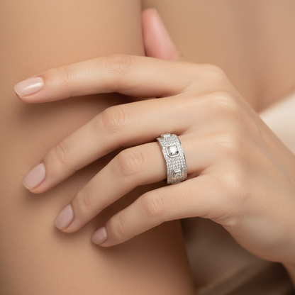 Inel Argint “Buckle” (48 - 60)