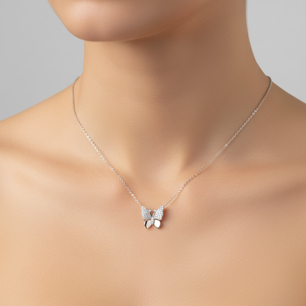 Colier Argint "Butterfly"