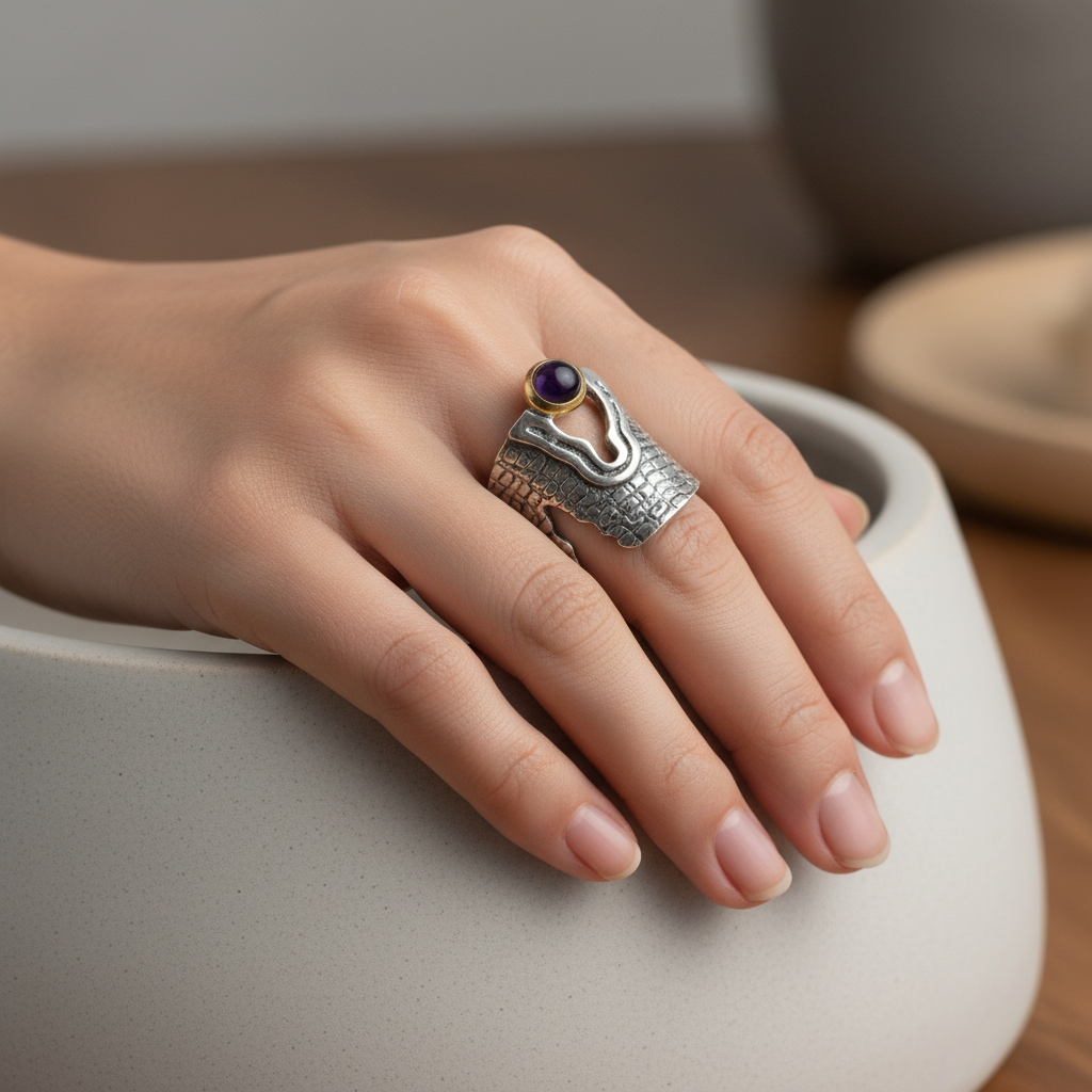 Inel Argint “ Constantinopol” (48 - 60)