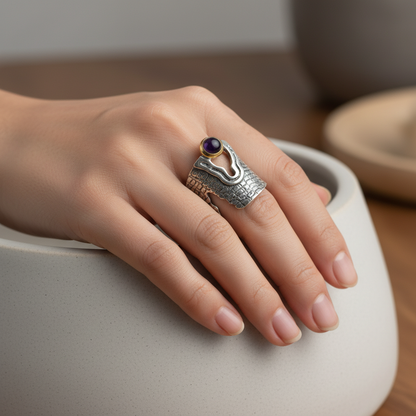 Inel Argint “ Constantinopol” (48 - 60)