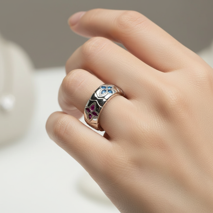 Inel Argint “Crest” (48 - 60)