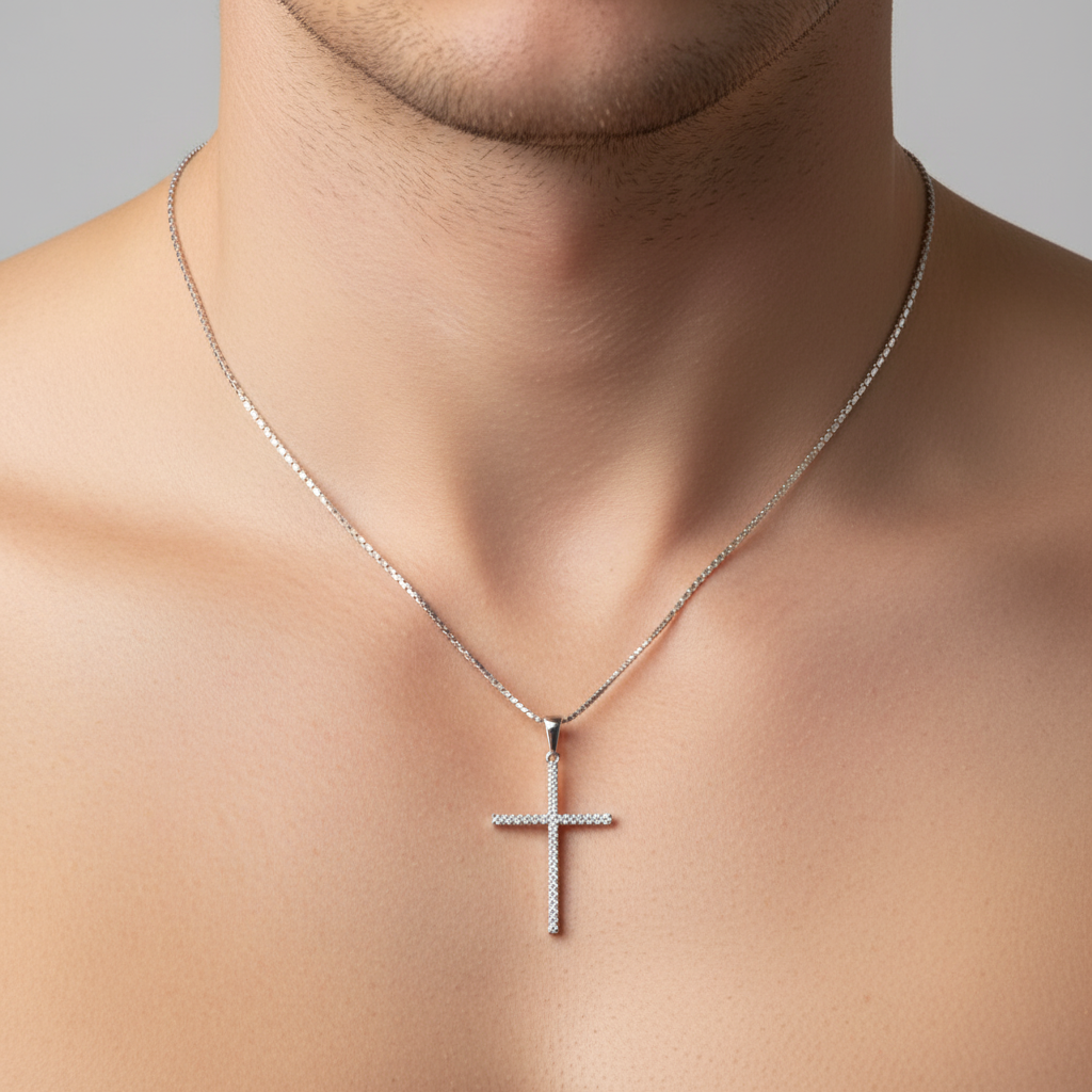 Pandantiv Argint Cruce #10