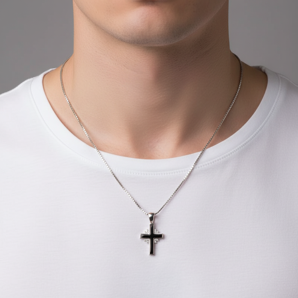 Pandantiv Argint Cruce #12