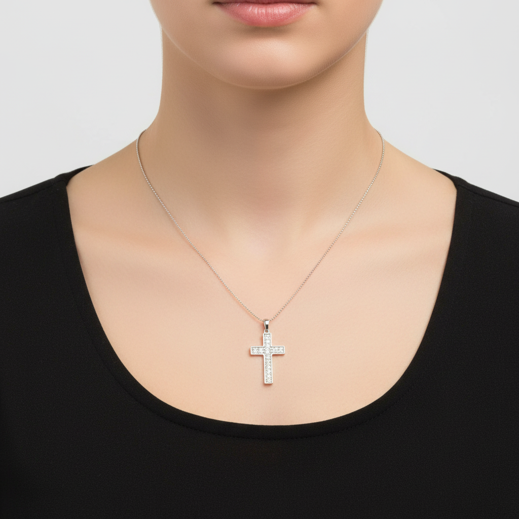 Pandantiv Argint Cruce #5