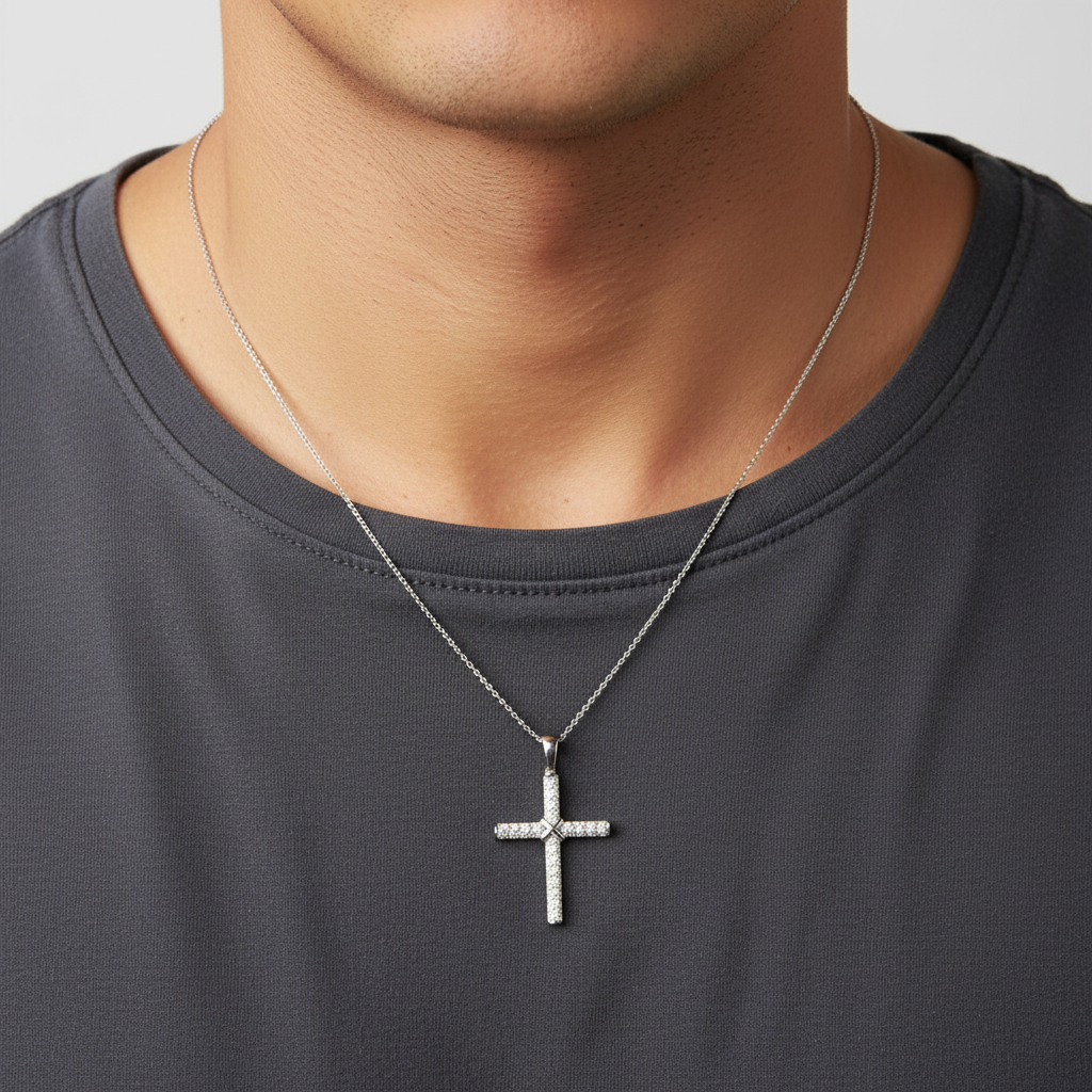 Pandantiv Argint Cruce #6