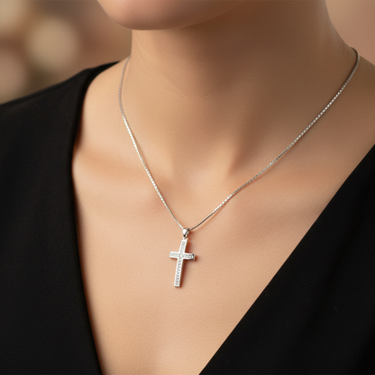 Pandantiv Argint Cruce #8