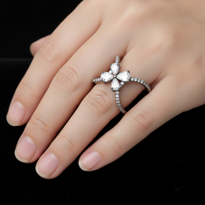 Inel Argint “Duality” (48 - 60)