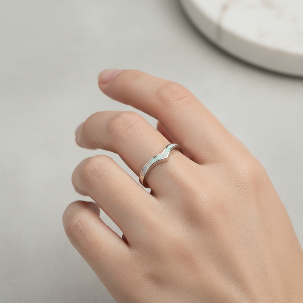 Inel Argint “Essence" (48 - 60)