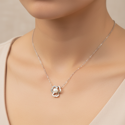 Colier Argint "Flora"