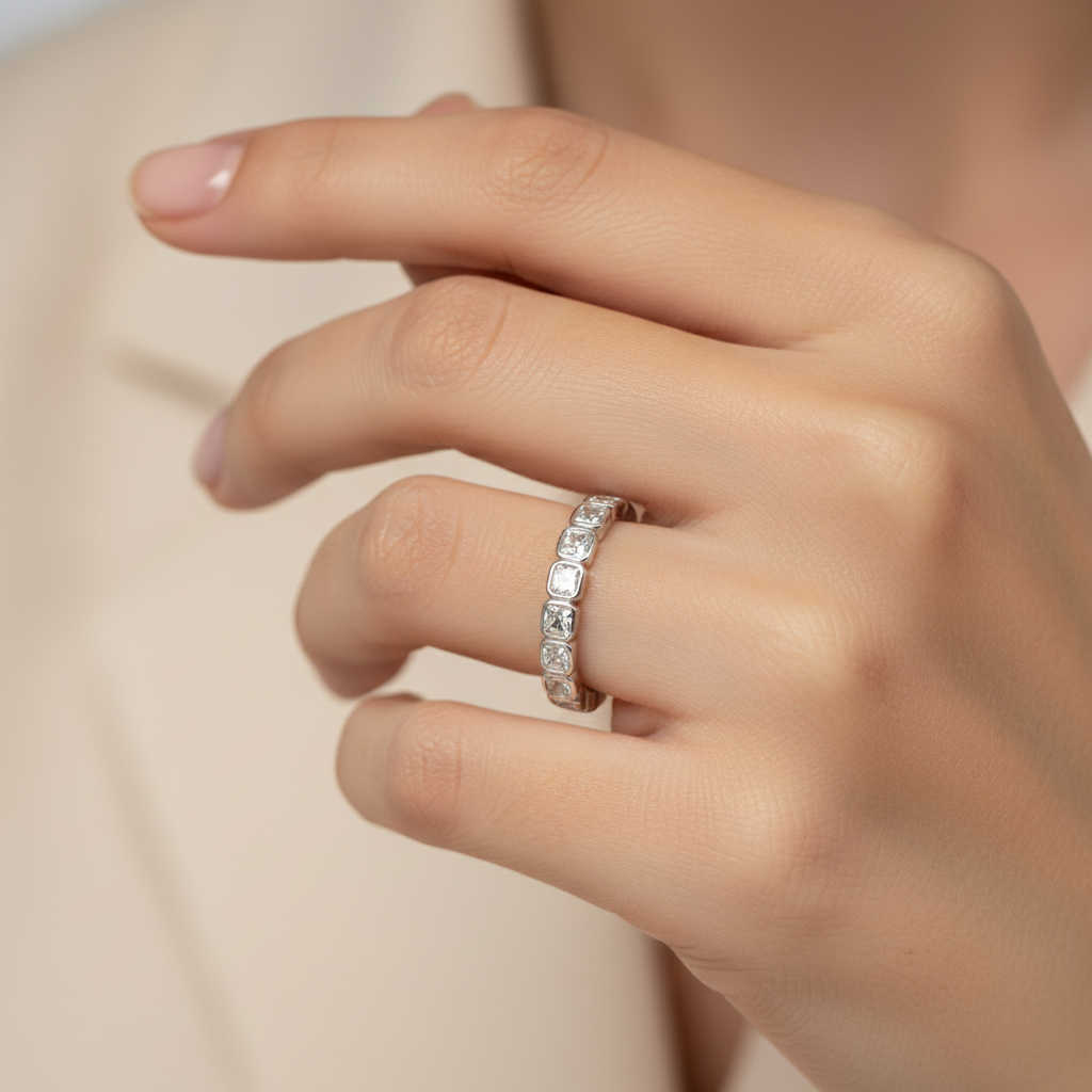 Inel Argint “Frame” (48 - 60)