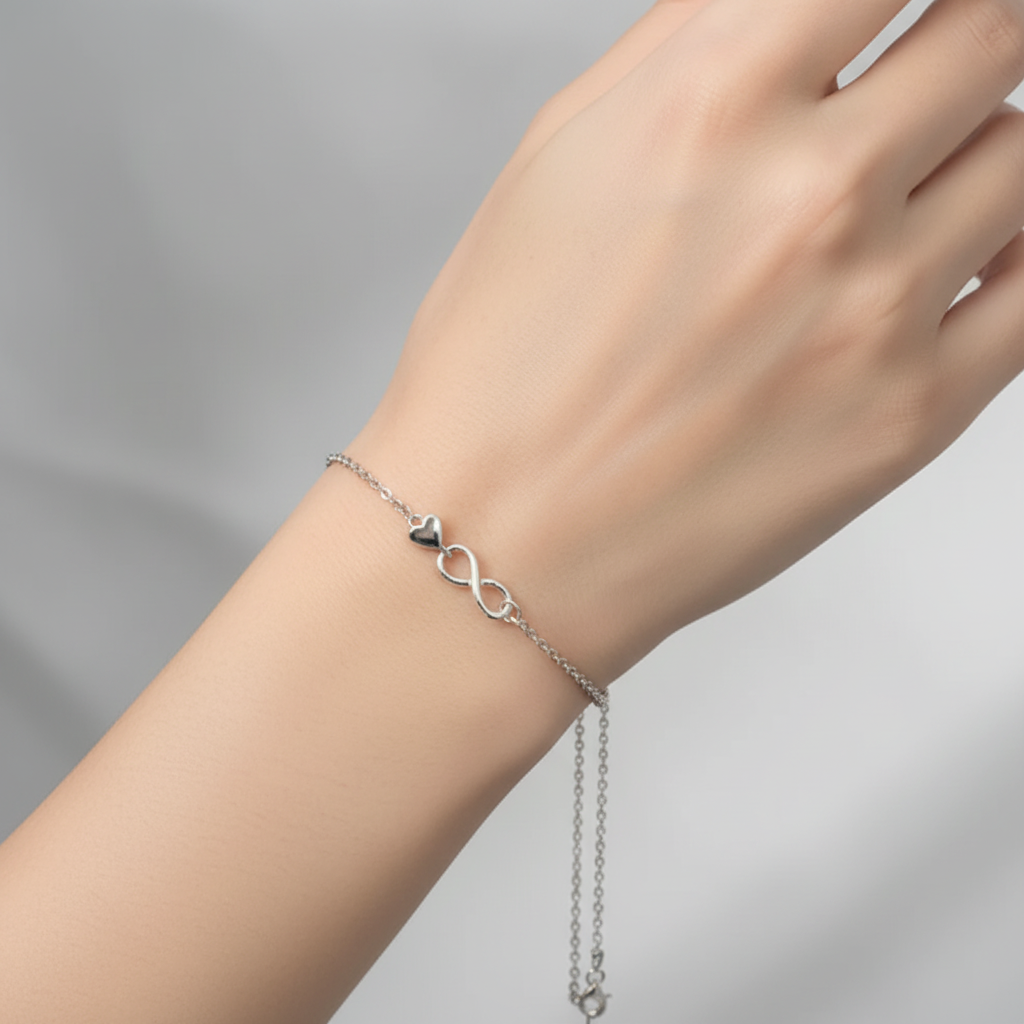 Brățară Argint "Infinite Love" (16cm - 22cm)