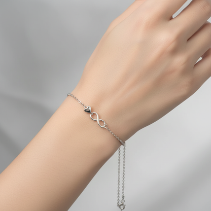 Brățară Argint "Infinite Love" (16cm - 22cm)