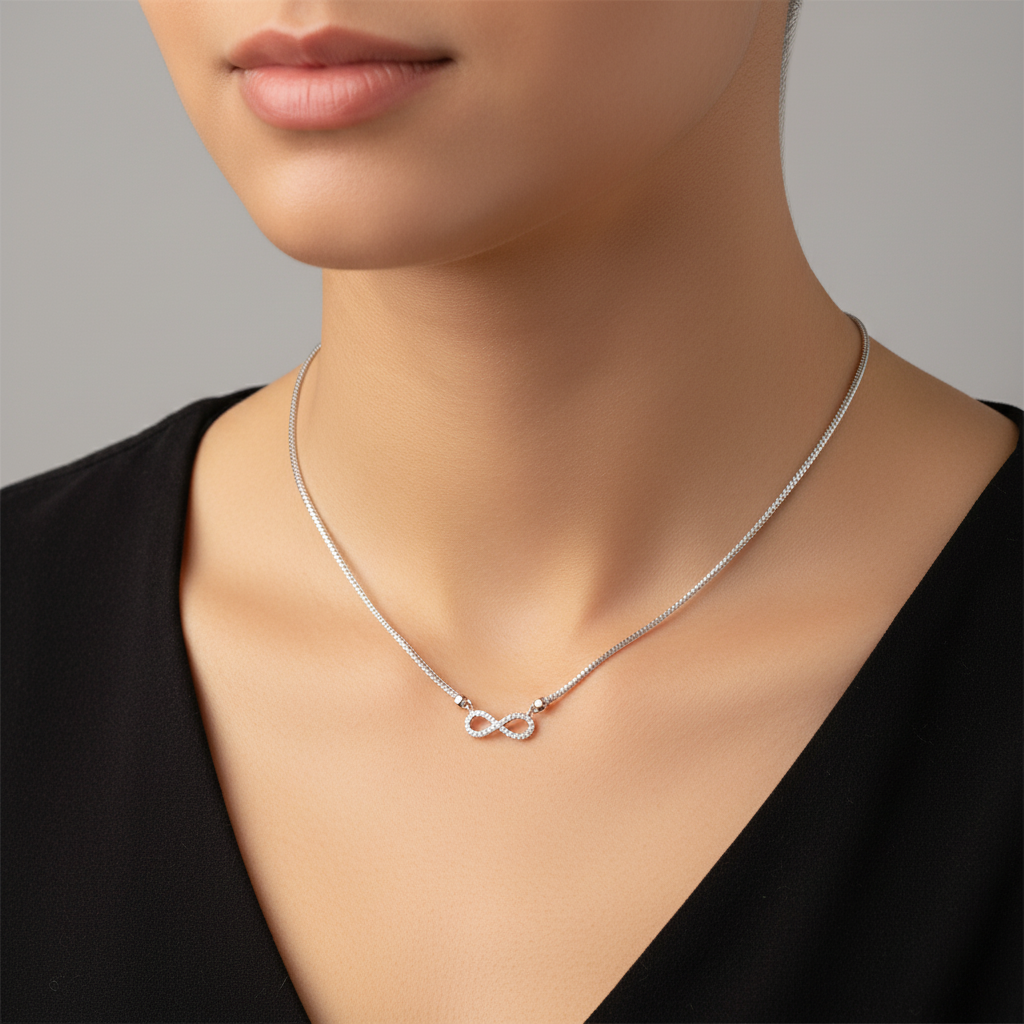 Colier Argint "Infinite Sparkle"